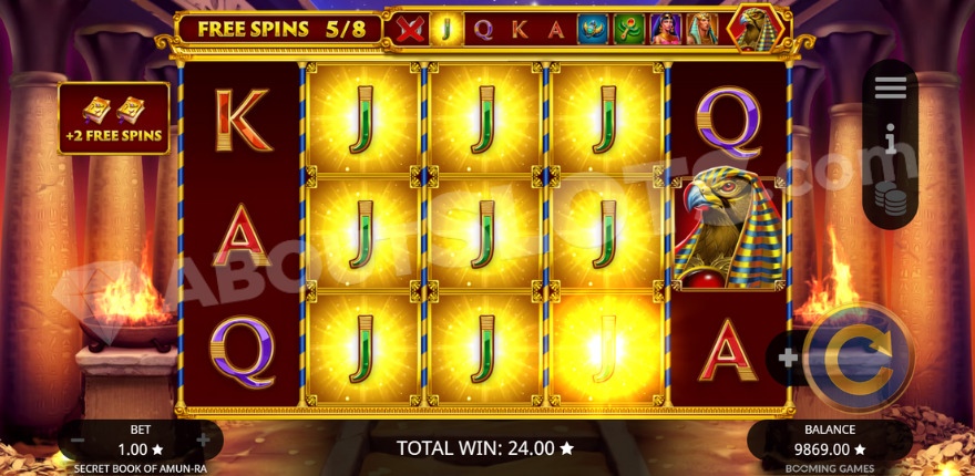 The Secret of Amun Ra slot