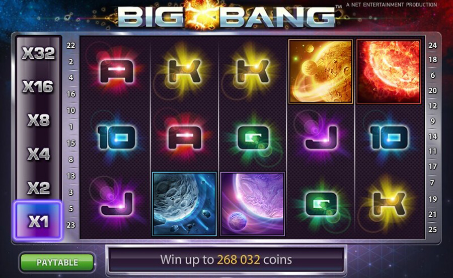 Big Bang NetEnt Platform – Review voor spelers uit Nederland