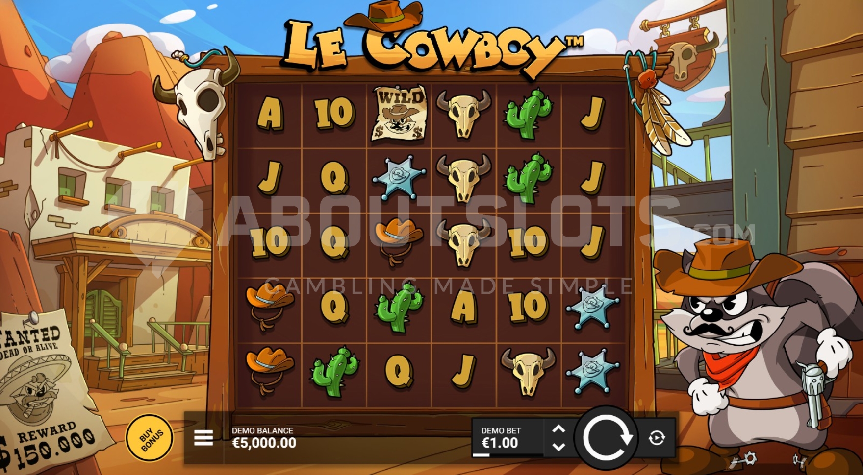 Le Cowboy (Hacksaw Gaming) Demo and Slot Review