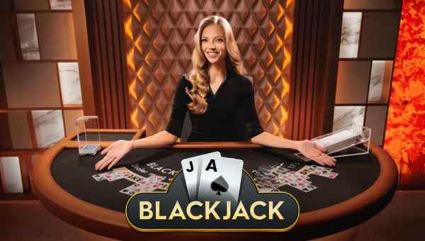 Blackjack live game banner