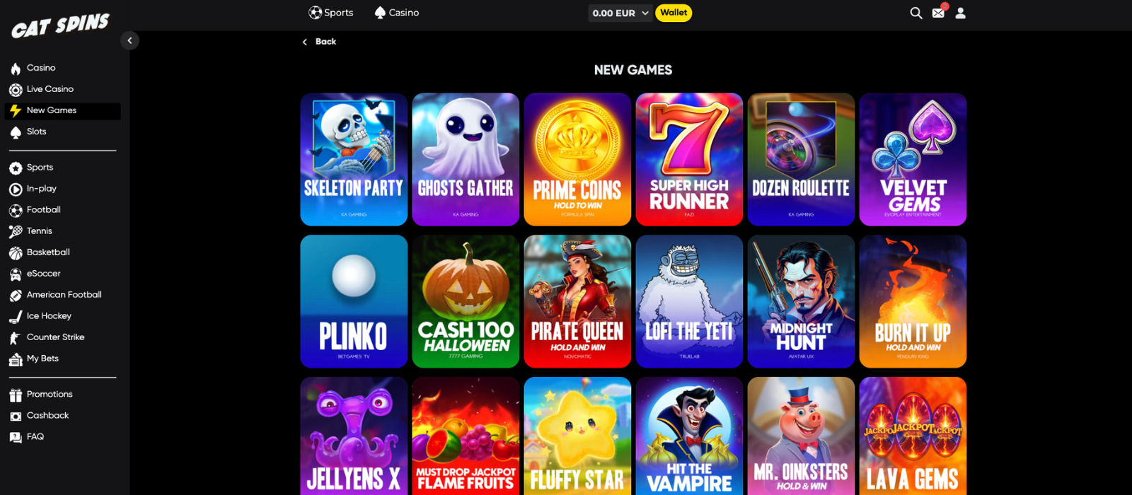 Cat Spins Casino sicher — Cat Spins Casino: Eine Wette platzieren Schritt für Schritt