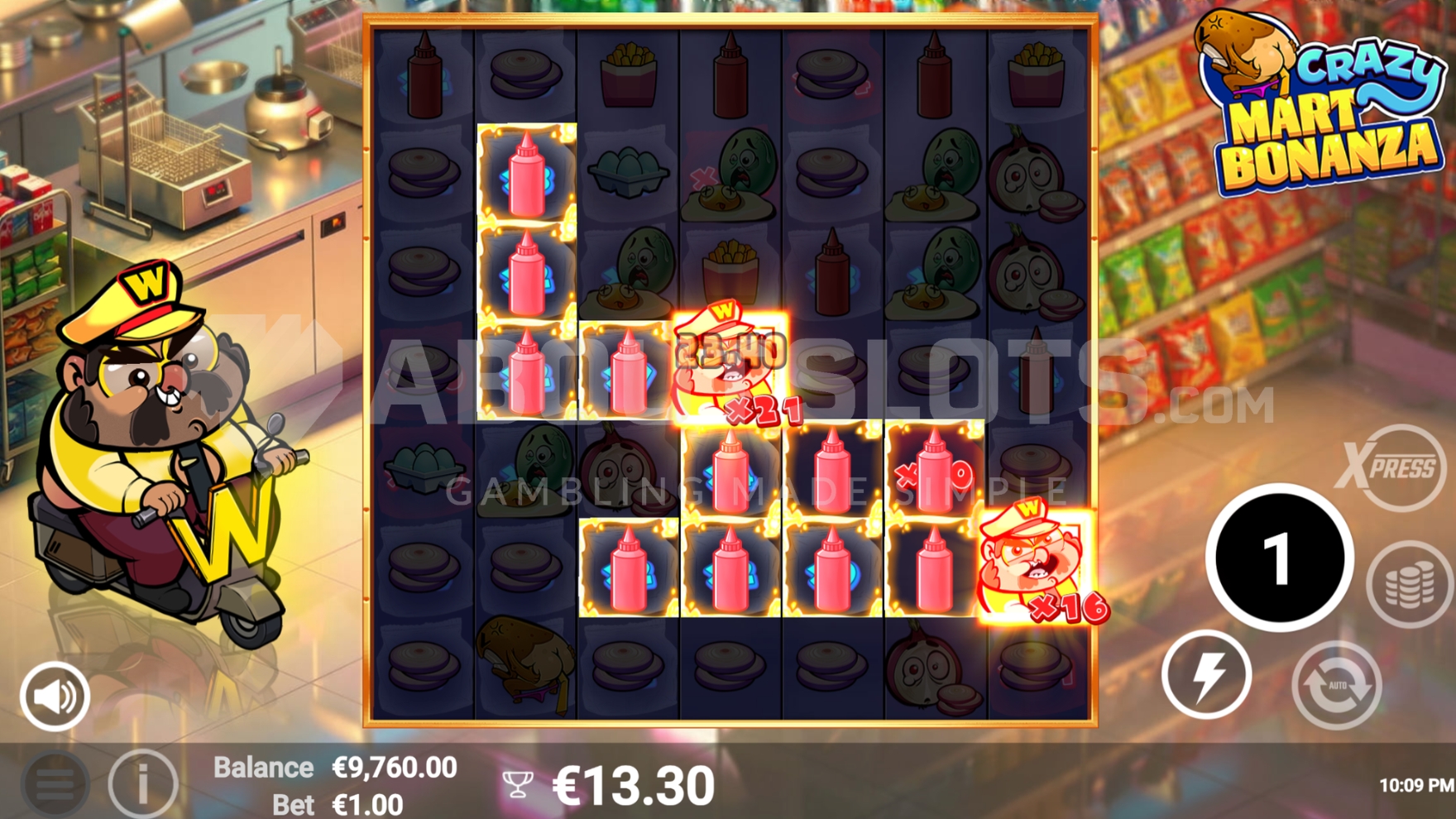 Crazy Mart Bonanza (Avatar UX) Demo and Slot Review