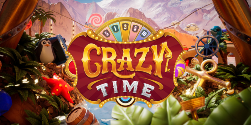 Crazy Time live game banner