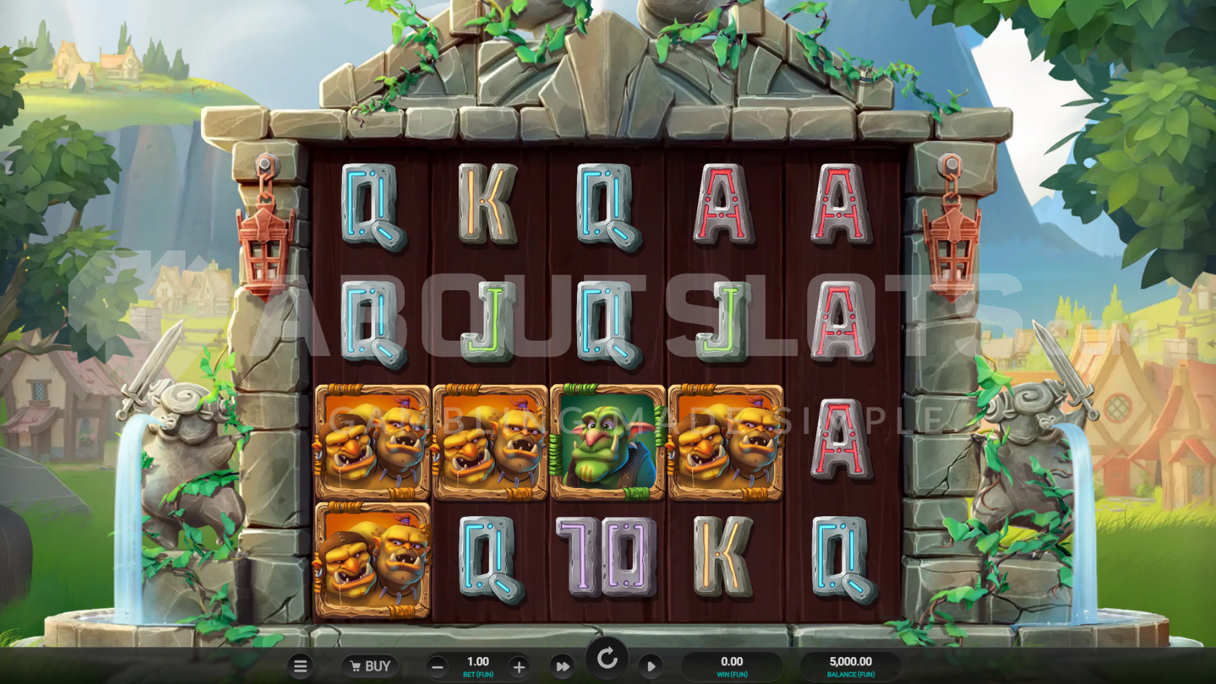Игровое поле 5X4