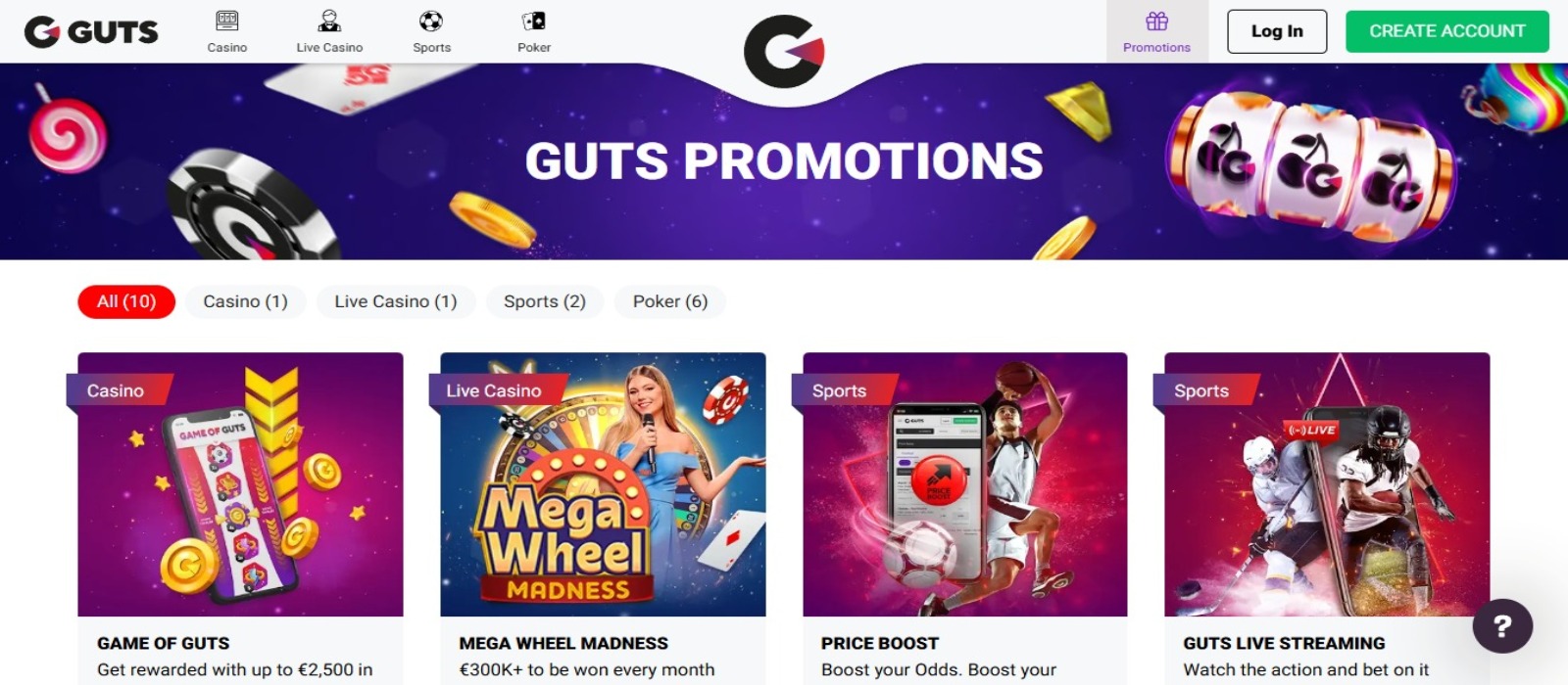 Guts Casino Bonus Code – Review für Spieler aus Deutschland