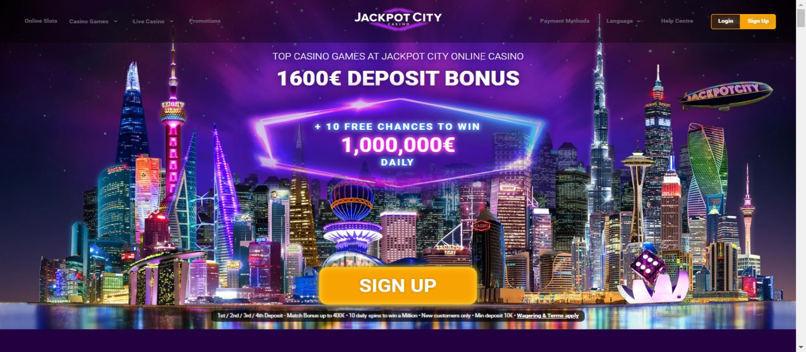 Jackpot city casino
