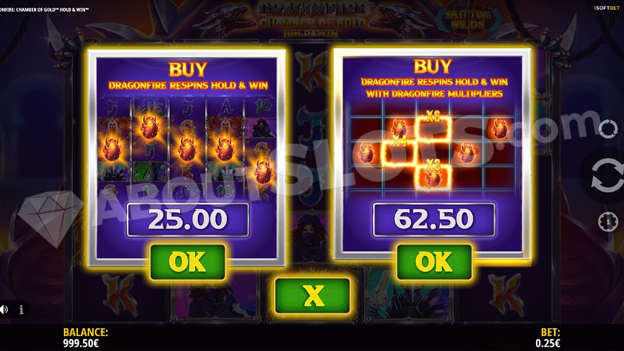 Dragonfire Chamber of Gold slot