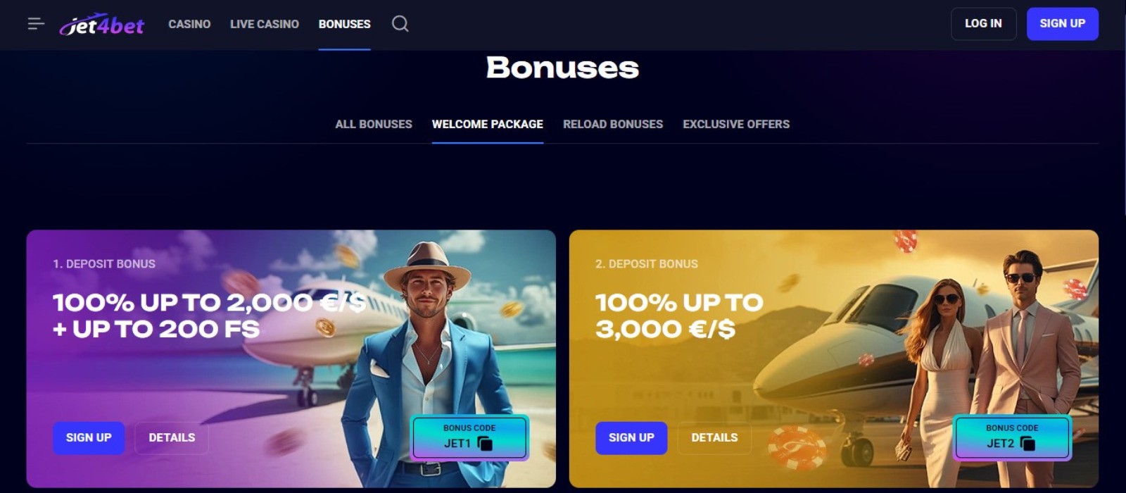 Jet4bet casino germany