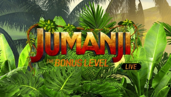Jumanji The Bonus Level live game banner