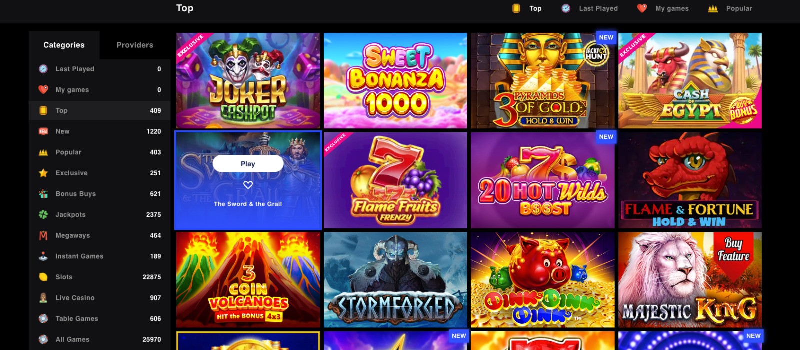 Giochi di Librabet Casino