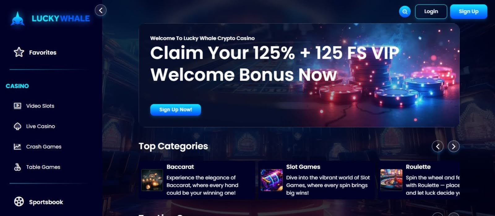 Lucky Whale Casino Online Casino Review and Bonus - AboutSlots