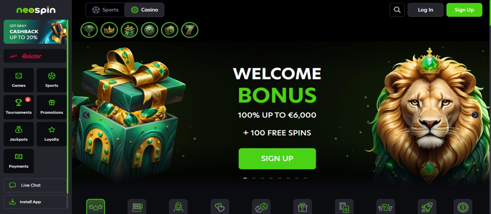 Neospin 8 Review: New Options for Australian Casino Fans