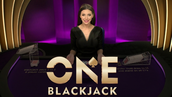 ONE Blackjack live game banner