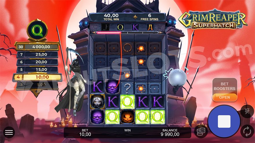 Grim Reaper Supermatch (Nailed It! Games) Demo and Slot Review