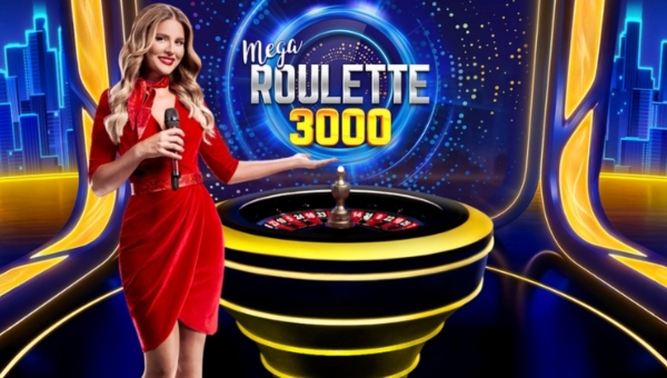 Mega Roulette 3000 live game banner