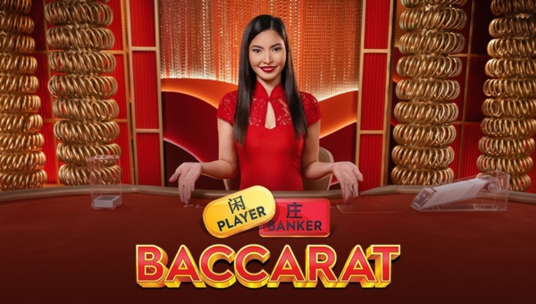 Baccarat live game banner