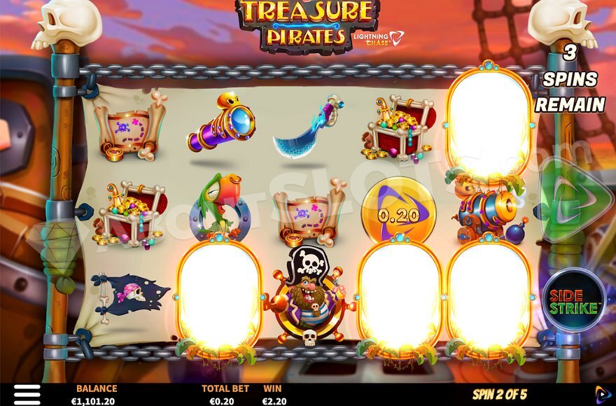 Treasure Pirates Lightning Chase slot