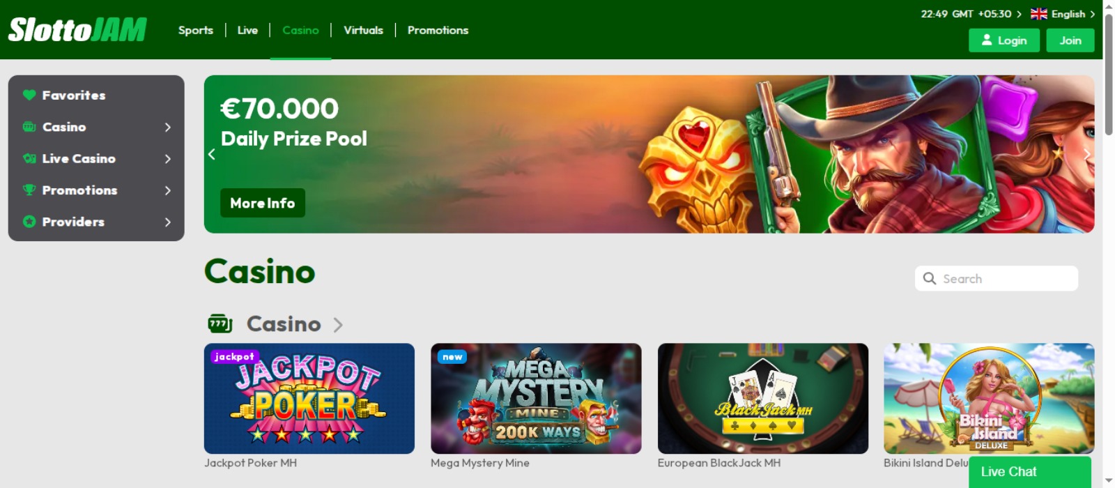 Service von slottojam1: Bet Saver im Slottojam Casino – Analyse und Spielerfahrungen