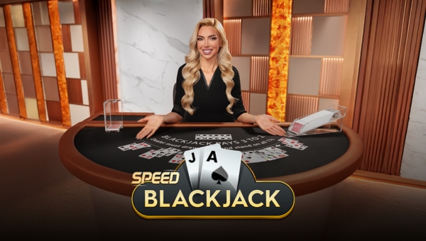 Speed Blackjack live game banner