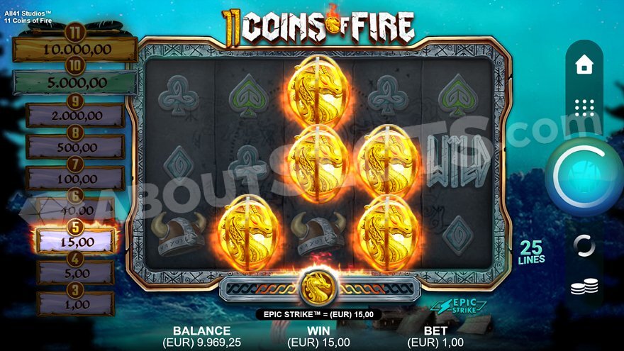 Coins on Fire slot