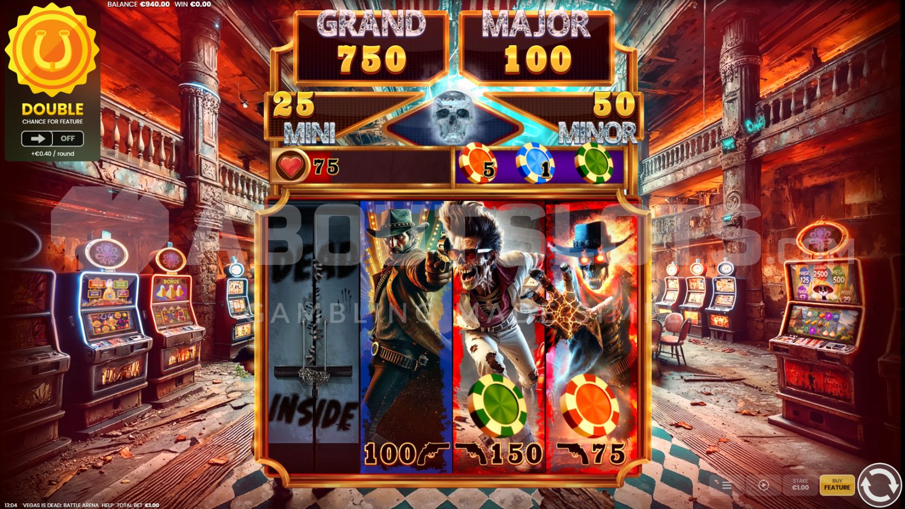 Vegas is Dead: Battle Arena (Octoplay) Demo and Slot Review