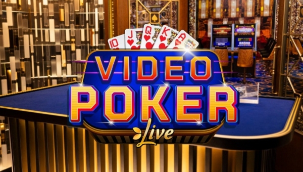 Video Poker live game banner