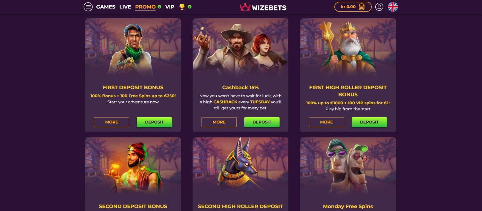 Wie Wette platzieren bei Wizebets Login?