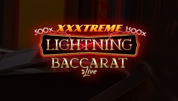 XXXtreme Lightning Baccarat live game banner
