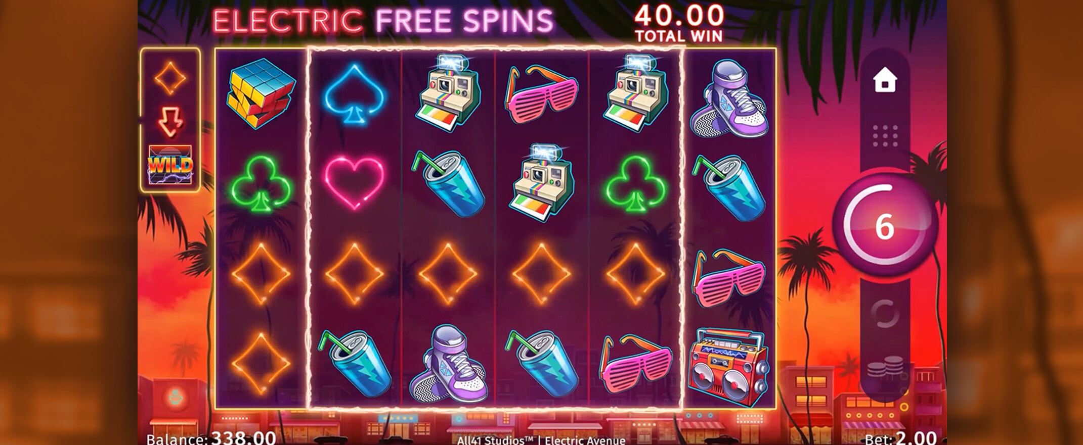 Electric Avenue slot