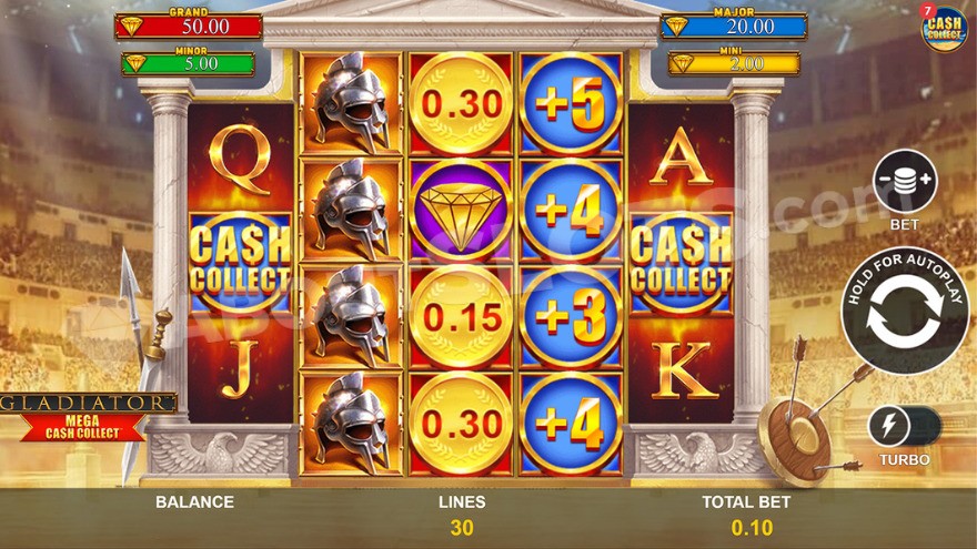 Gladiator: Mega Cash Collect