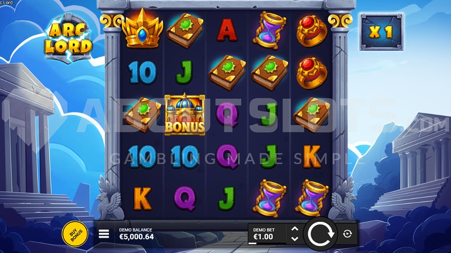 Arc Lord (Backseat Gaming) Demo and Slot Review
