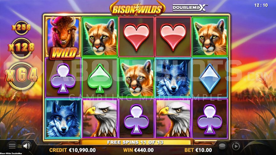 Bison Casino ingyenes pörgetések képe