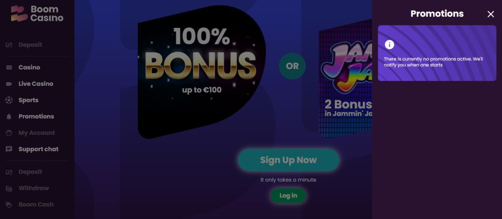 Boom App Casino Review for Canadian Players