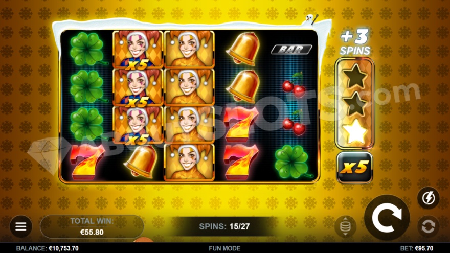 Joker Max Hit 'N' Roll X-Mas Edition (Kalamba Games) Demo and Slot