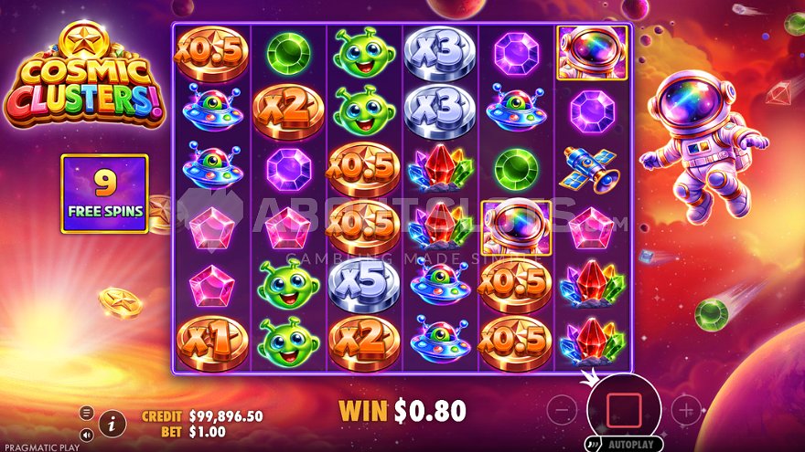 Cosmic Clusters! (Pragmatic Play) Demo and Slot Review