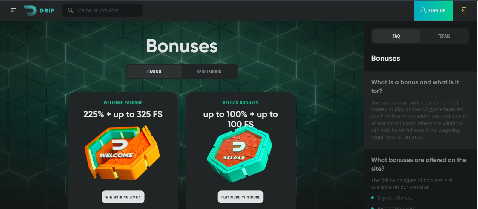 Drip App Schnellzugang – Casino Drip Anmeldebonus: Was bekommt man wirklich?