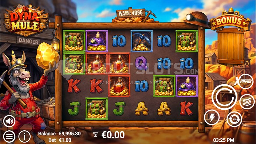 Dyna Mule (Avatar UX) Demo and Slot Review