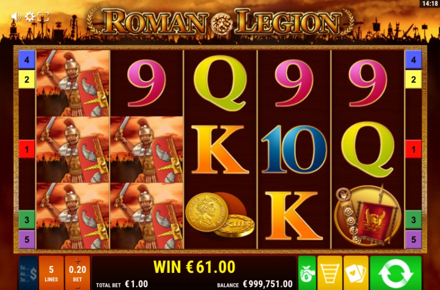 Roman Legion GDN slot