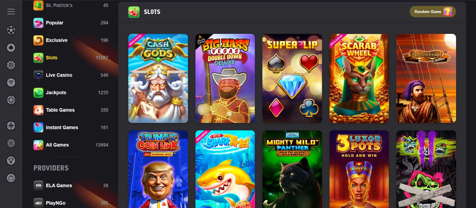 Fezbet Casino Games