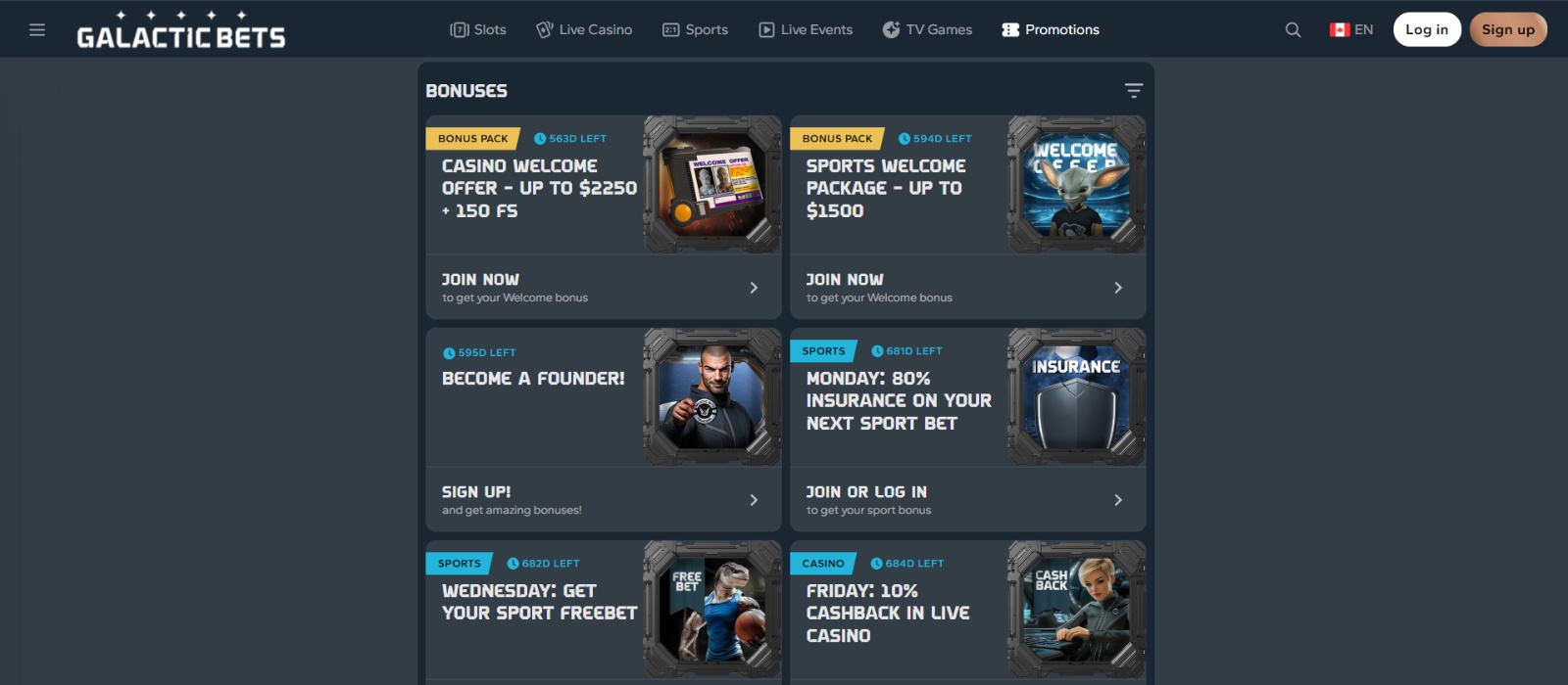 Review: Boni bei Galacticbets Casino — Was Spieler wissen sollten