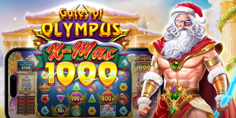 Raih Kemenangan Maksimal di Slot Gates of Olympus Xmas 1000