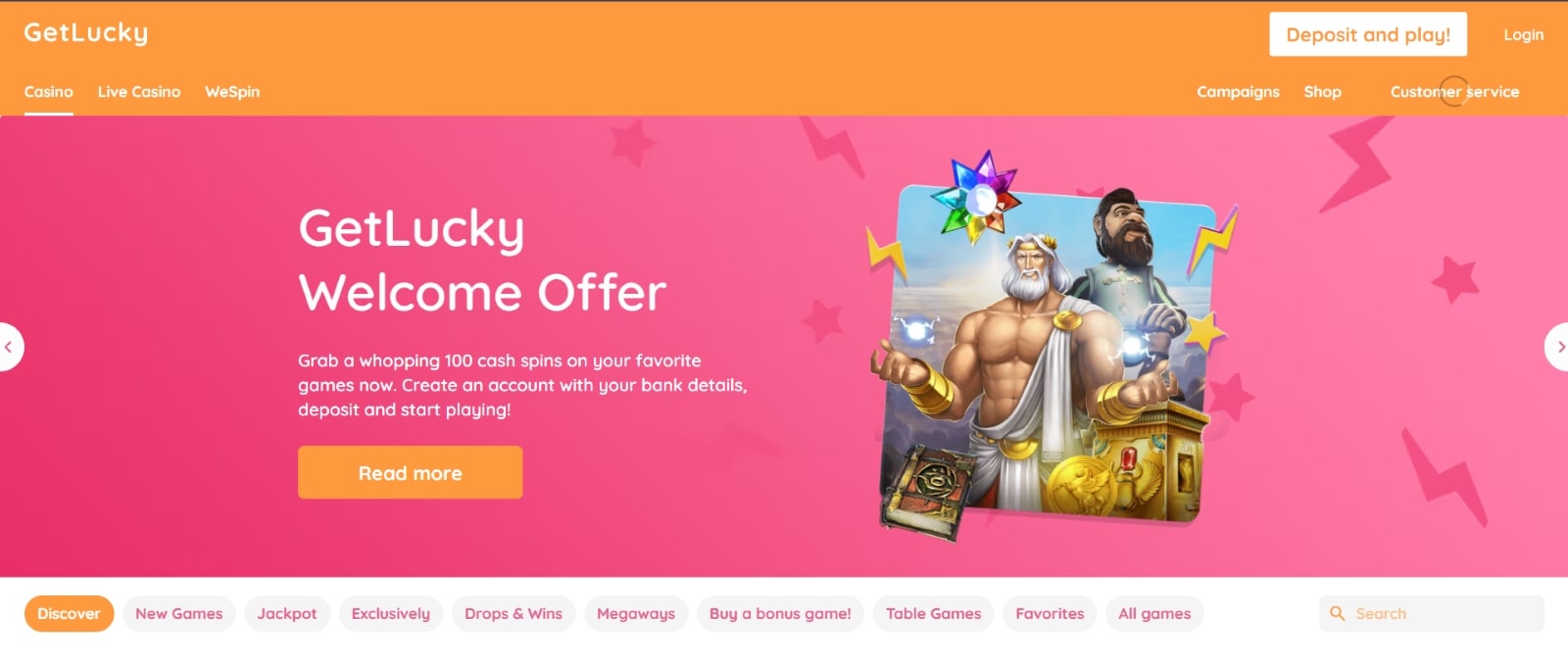 GetLucky Casino