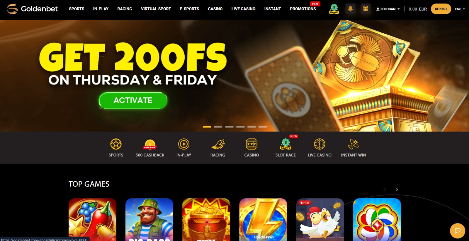 Golden Bet Casino Bonus: Reviews from British Players