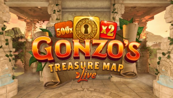 Gonzo's Treasure Map live game banner