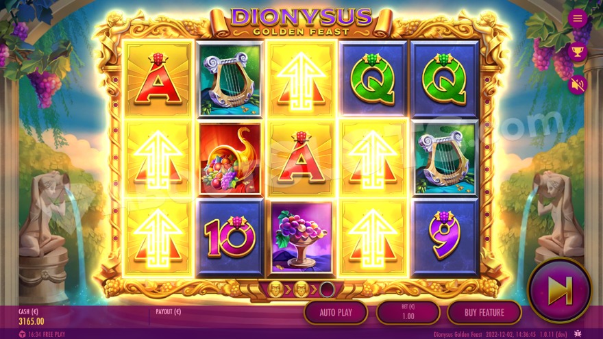 Dionysus Golden Feast slot