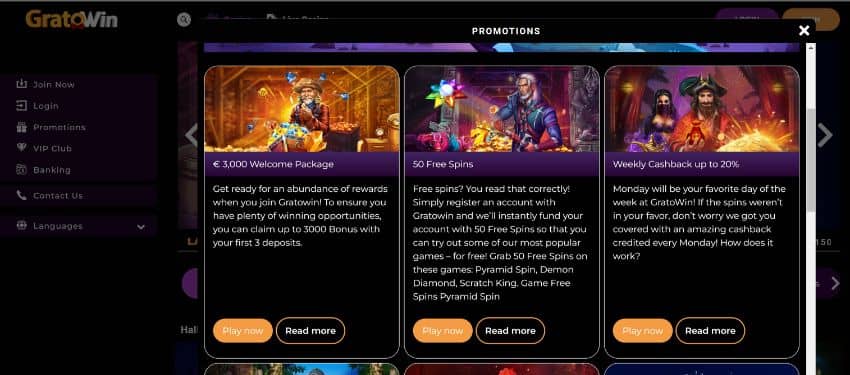 Immagine di Gratowin Casino