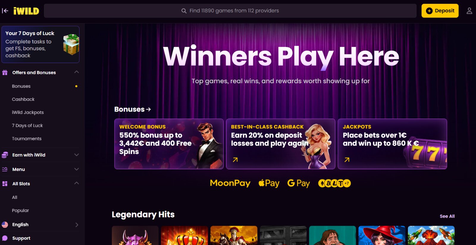 iWild Casino UK Review: Mobile Play, Games and Practical Checks