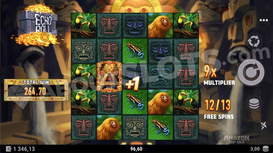 Amazon - Lost Gold (Alchemy Gaming) Demo and Slot Review
