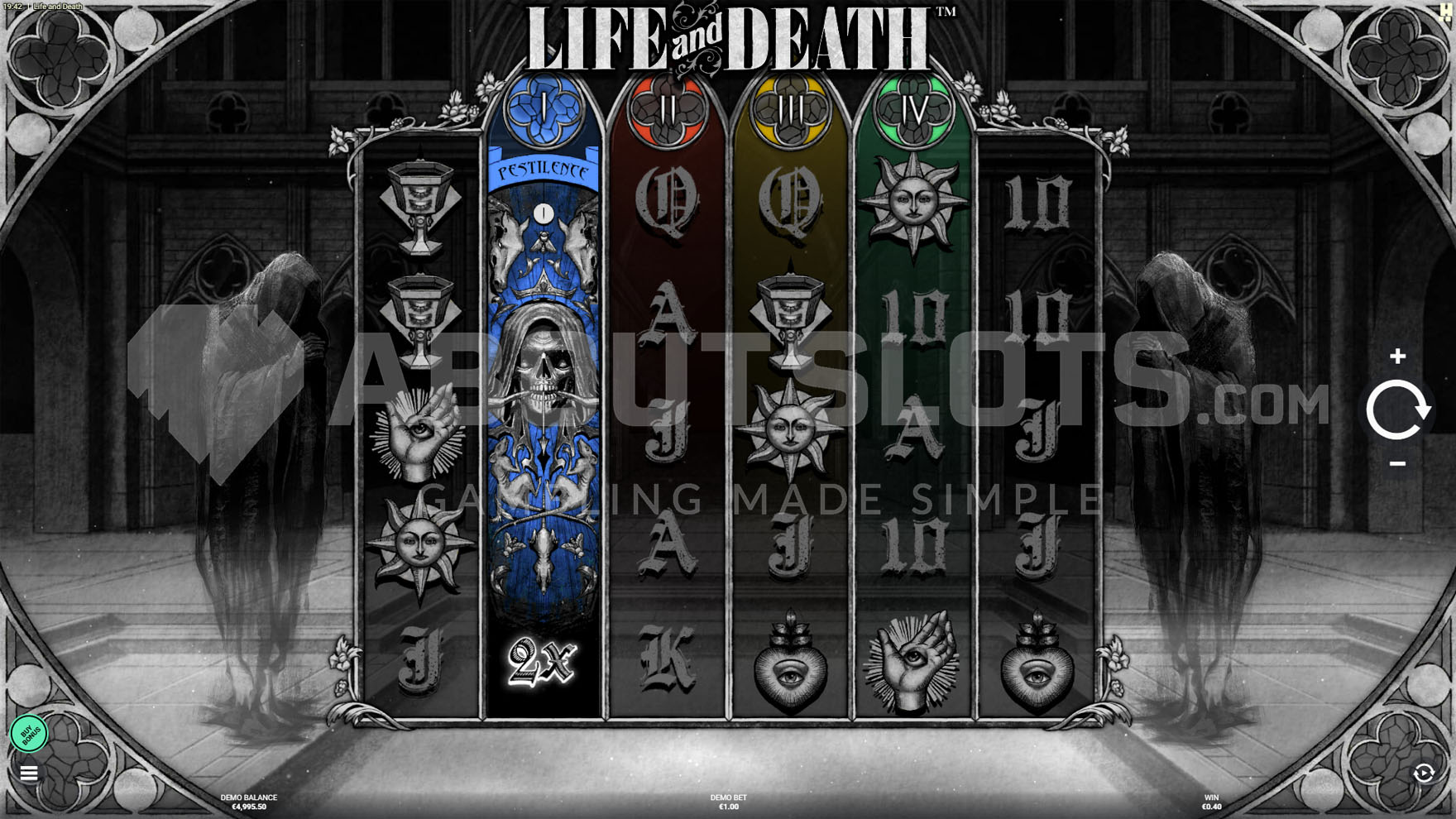 Life and Death (Hacksaw Gaming) Demo and Slot Review