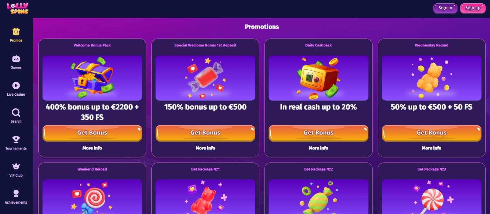 Lolly Spins Casino Polska – recenzja dla graczy